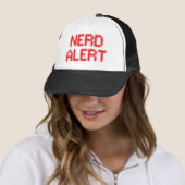 Nerd Alert Trucker Pet (In situ)