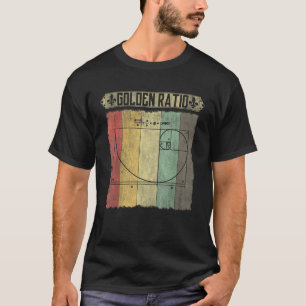Nerd Alert Wiskunde Golden Ratio Gift t-shirt