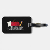 Nerd Bagagelabel (Achterkant horizontaal)