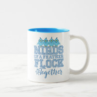 Nerd Bird Funny Nirds van dezelfde soort vliegen s
