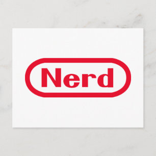 Nerd Briefkaart