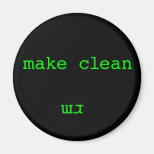 Nerd Clean/Dirty Dishwaser Magnet Magneet