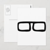 nerd-eierlassen briefkaart (Voorkant / Achterkant)
