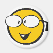 Nerd Emoji Magneet (Voorkant)