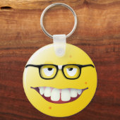 Nerd Face Sleutelhanger (Voorkant)