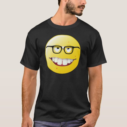 Nerd Face T-shirt (Voorkant)