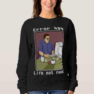 Nerd freak computer gamer hacker fout trui