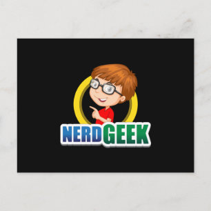 Nerd Geek Science Wiskunde Computer Funny Gift Ide Briefkaart