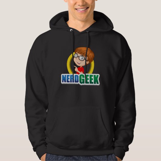 Nerd Geek Science Wiskunde Computer Funny Gift Ide Hoodie (Voorkant)