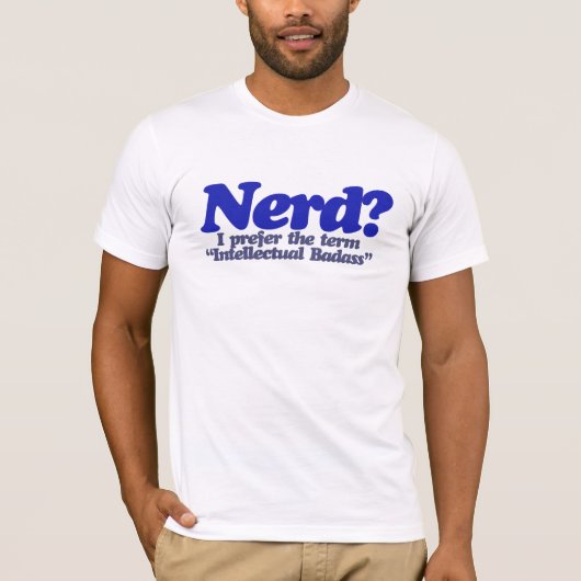 nerd-Humor T-shirt (Voorkant)