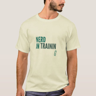 Nerd in opleiding t-shirt