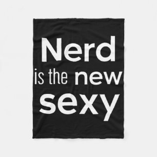 Nerd is de nieuwe Y-gamers Software-ingenieurs Oor Fleece Deken