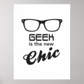 Nerd Is Het Nieuwe Chic Poster (Voorkant)