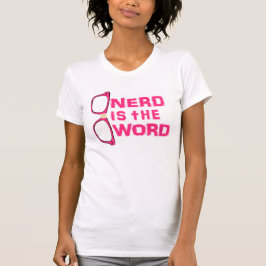 Nerd is het woord t-shirt