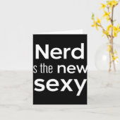 Nerd Is The New Y Gamers Software Engineers Origin Kaart (Gele Bloem)