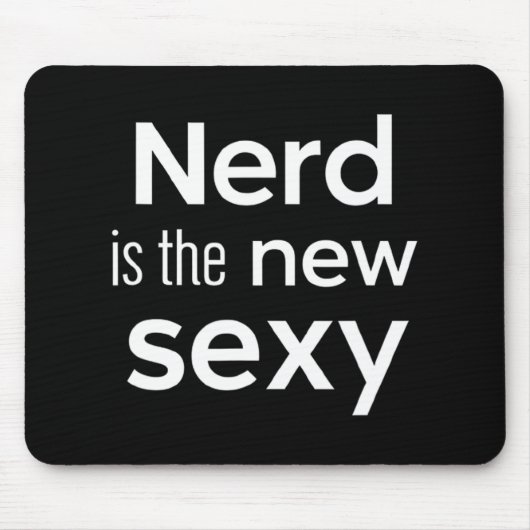 Nerd Is The New Y Gamers Software Engineers Origin Muismat (Voorkant)