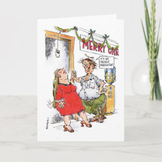 Nerd kerstkaart feestdagen kaart