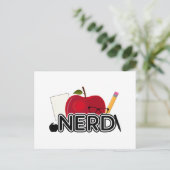 Nerd - Logo Briefkaart (Staand voorkant)