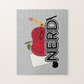 Nerd - Logo Legpuzzel (Verticaal)