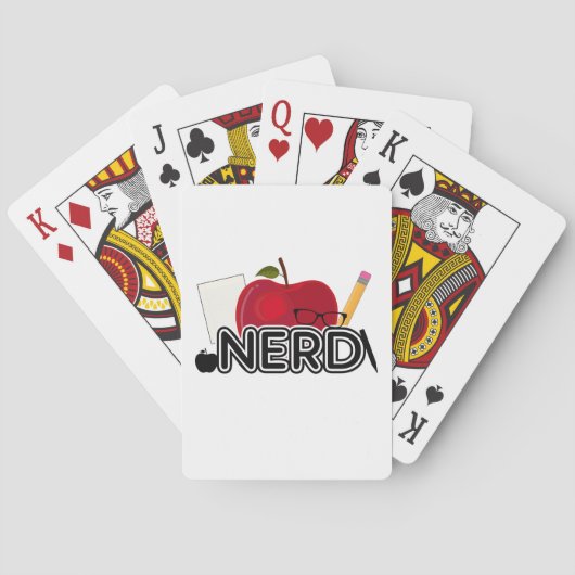 Nerd - Logo Speelkaarten (Achterkant)