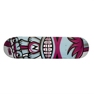 Nerd Mascot Skateboard