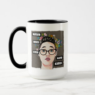 Nerd Meisjes Rulen de Wereld Mok
