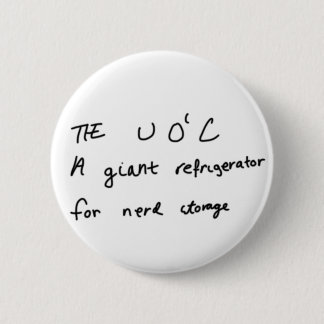 Nerd-opslag Ronde Button 5,7 Cm