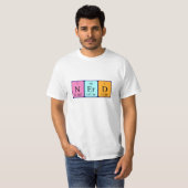 Nerd periodiek shirt (Voorkant volledig)