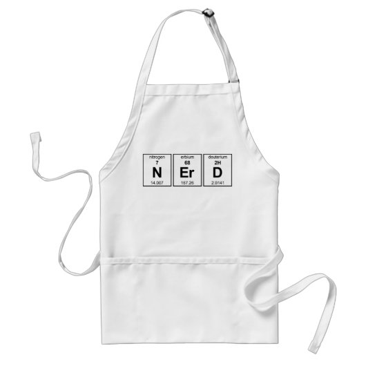 NErD Periodieke Tabel Standaard Schort (Voorkant)
