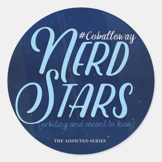 Nerd Stars Sticker (Voorkant)