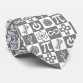 Nerd-symbool stropdas (Opgerold)