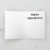 Nerd Valentijn: De computer Geek Leet spreekt Feestdagen Kaart (Binnen)