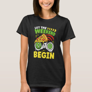 Nerd Video Game Player Graphic Design Mannen Women T-shirt