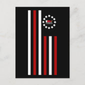 Nerd - vlag briefkaart (Voorkant)