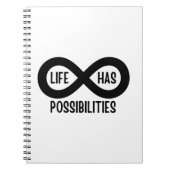 Nerd wiskundeleven biedt mogelijkheden notitieboek (Voorkant)