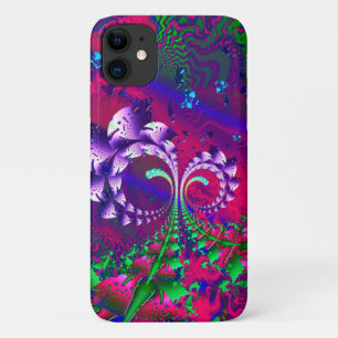 Nerdberries Psychedelic Fractal iPhone 11 Hoesje