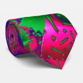 Nerdberries Psychedelic Fractal Stropdas (Opgerold)