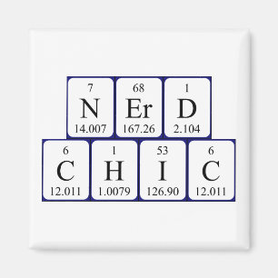 NerdChic periodieke lijstgradenmagnet Magneet