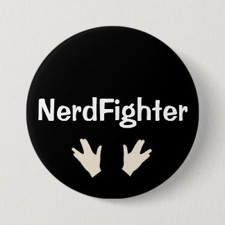 NerdFighter-toets - DFTBA Ronde Button 7,6 Cm