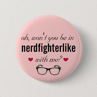 Nerdfighterachtig Ronde Button 5,7 Cm