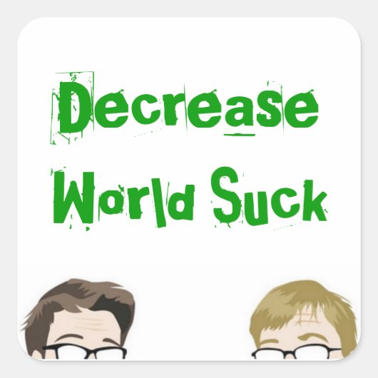 Nerdfigter stickers (Voorkant)