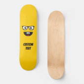 Nerdgezicht Skateboard (Voorkant)