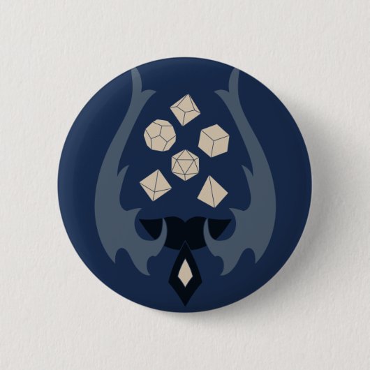 Nerds, DnD en Dorks Ronde Button 5,7 Cm (Voorkant)
