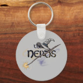 Nerds - Magische Button Sleutelhanger (Voorkant)