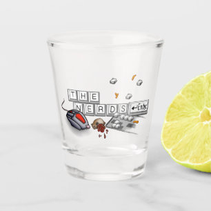 Nerds - PC Master Race Shot Glass Glas