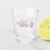 Nerds - PC Master Race Shot Glass Shot Glas (Achterkant)