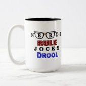 Nerds Règle La Mug De Café Humour (Gauche)