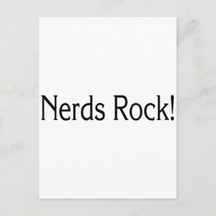 Nerds Rock Briefkaart