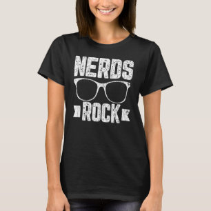 Nerds Rock Computer IT Technicus Geek Graphic T-shirt