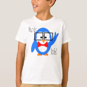 Nerds Rule Penguin T-Shirt (Voorkant)